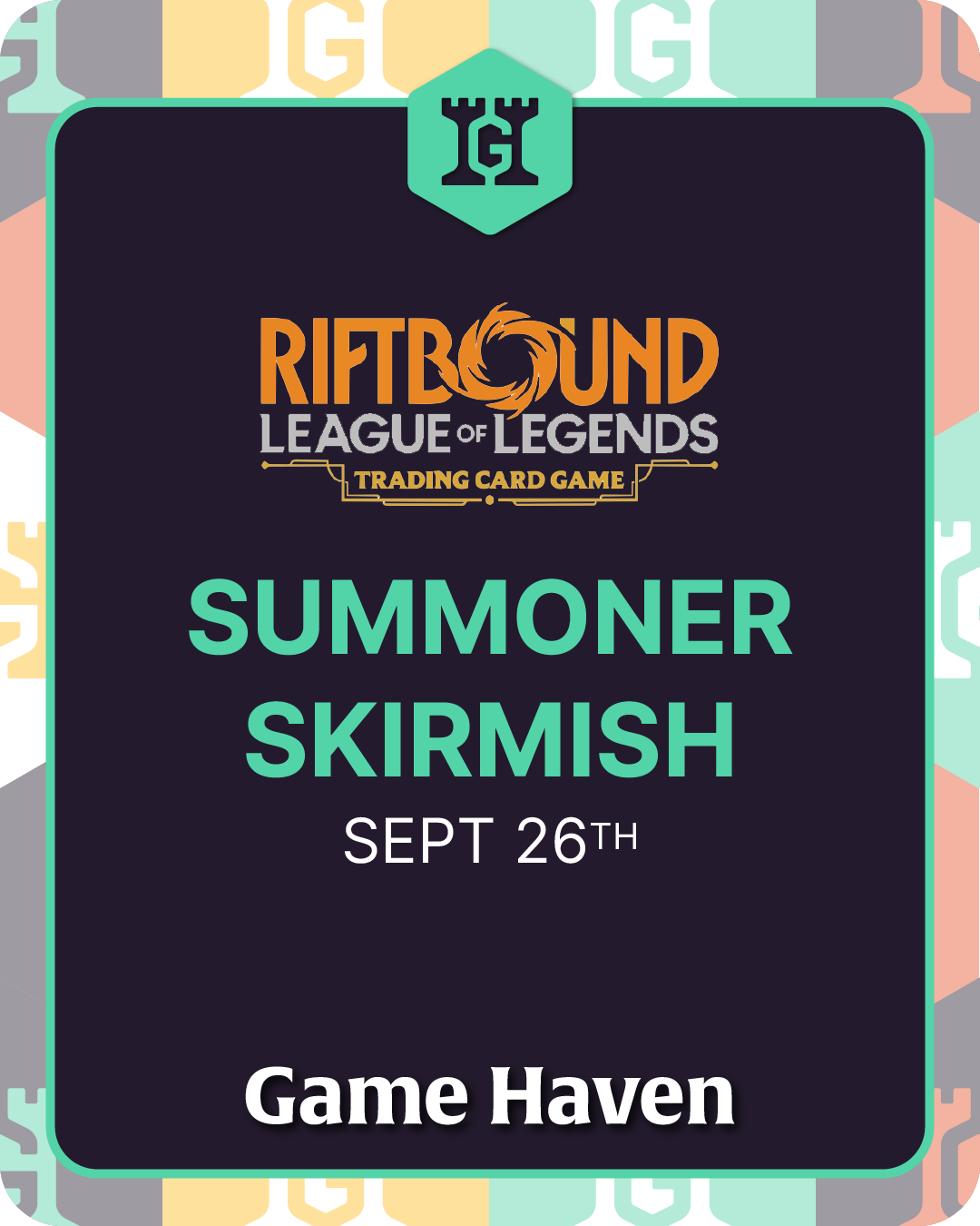 Riftbound - Summoner Skirmish Ticket (Sep 26)