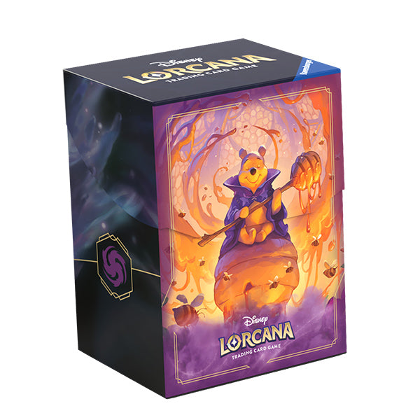 Disney Lorcana - Azurite Sea - Deck Box - Pooh, Honey Wizard | Game Haven