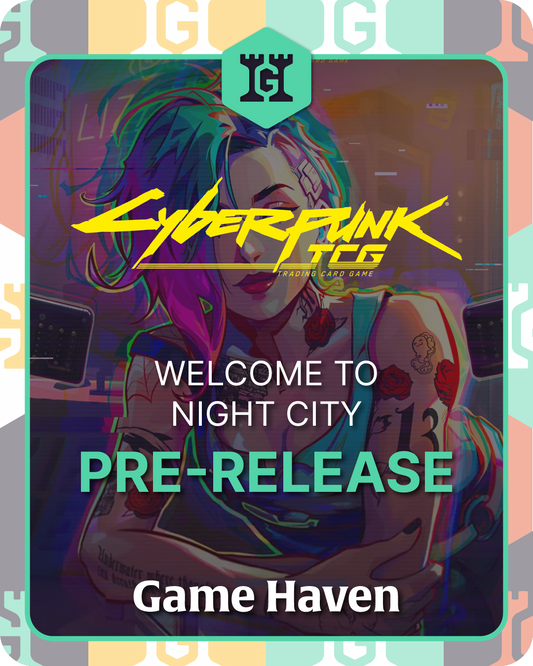 Cyberpunk TCG - Welcome to Night City - Prerelease Ticket