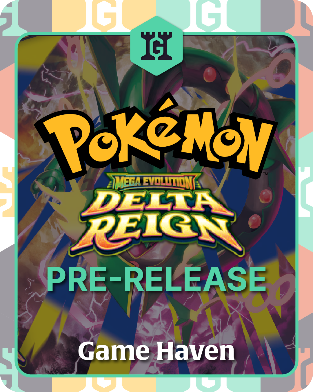 Pokemon TCG - Delta Reign - Prerelease Ticket