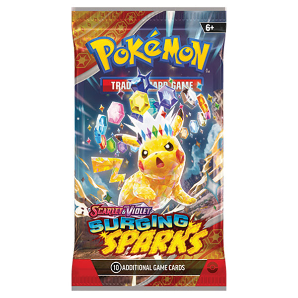 Pokemon TCG - Scarlet & Violet 08 Surging Sparks - Booster Pack | Game Haven