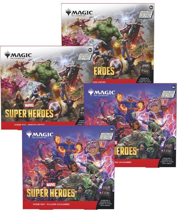 MtG - Marvel Super Heroes - Scene Box | Game Haven