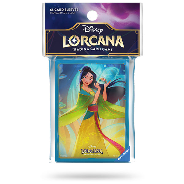Disney Lorcana - Fabled - Card Sleeves - Mulan (65ct) | Game Haven