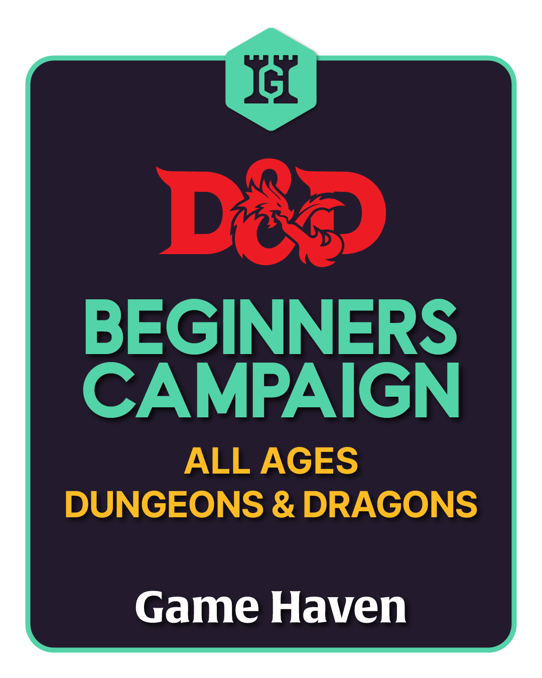 D&D - Beginner's Campaign Ticket | Game Haven