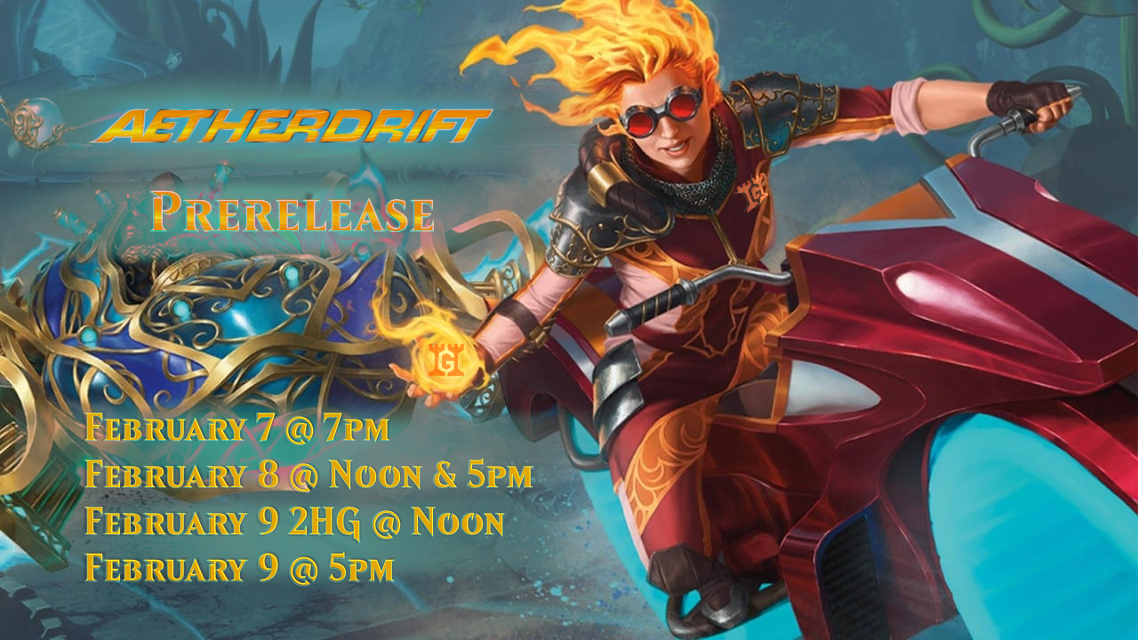 Aetherdrift Prerelease Ticket | Game Haven