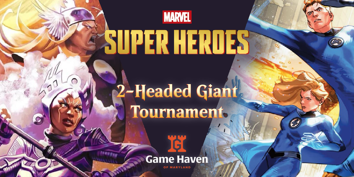 Marvel Super Heroes 2HG Ticket | Game Haven