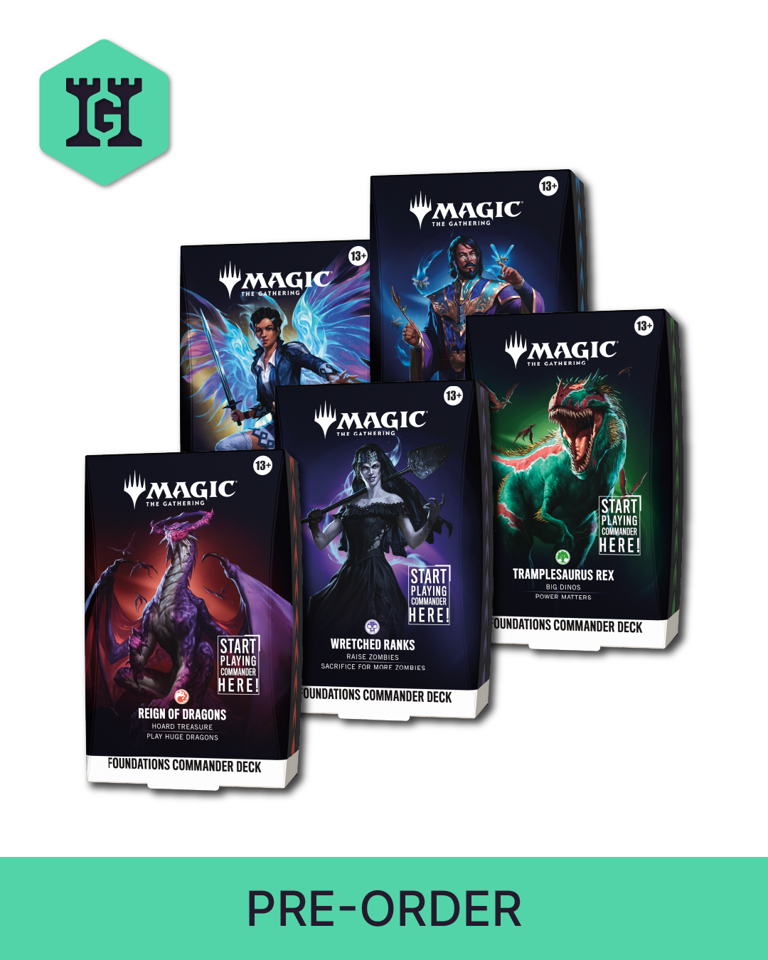 MtG - Foundations - Commander Decks