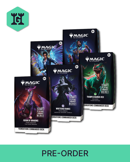 MtG - Foundations - Commander Decks