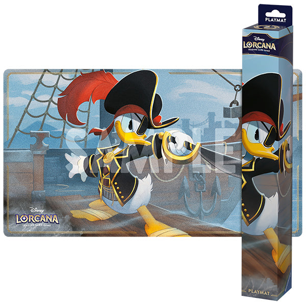 Disney Lorcana - Azurite Sea - Playmat - Donald Duck, Buccaneer | Game Haven