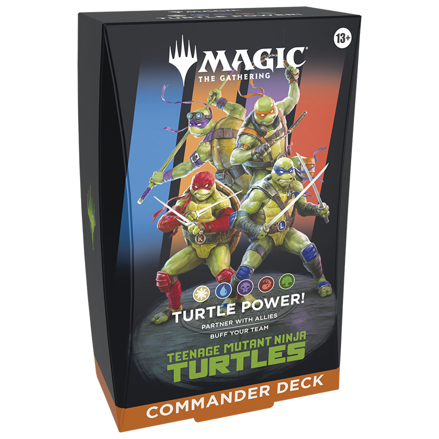 MtG - Teenage Mutant Ninja Turtles - Turtle Power!  Commander Deck | Game Haven