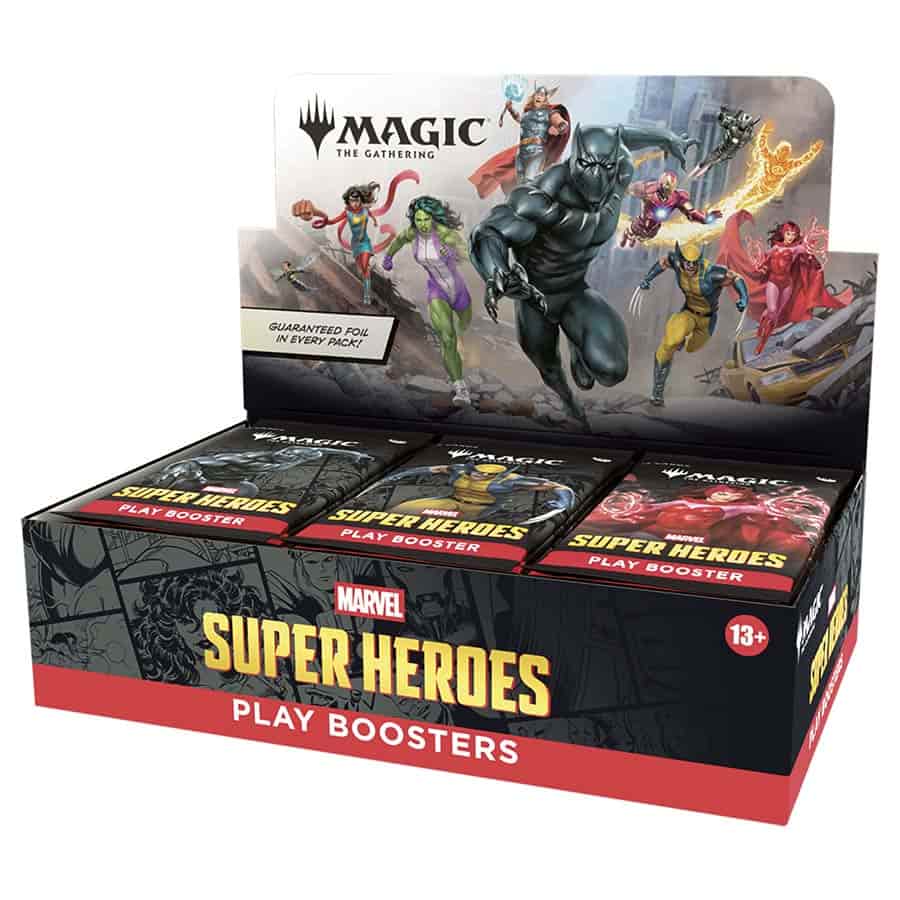 MtG - Marvel Super Heroes - Play Booster Box | Game Haven
