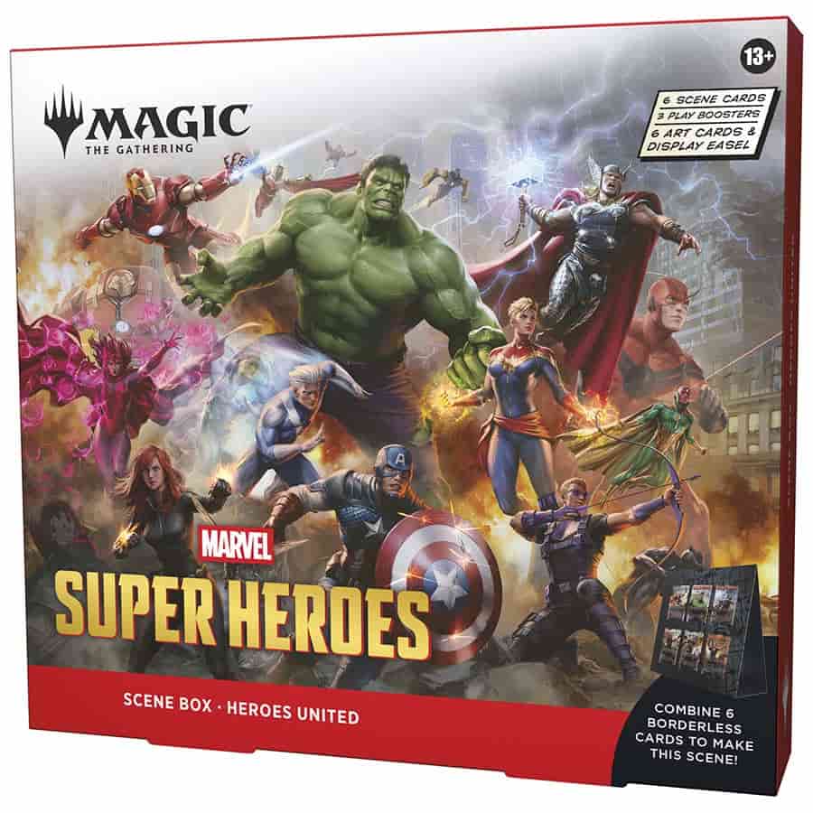 MtG - Marvel Super Heroes - Scene Box | Game Haven